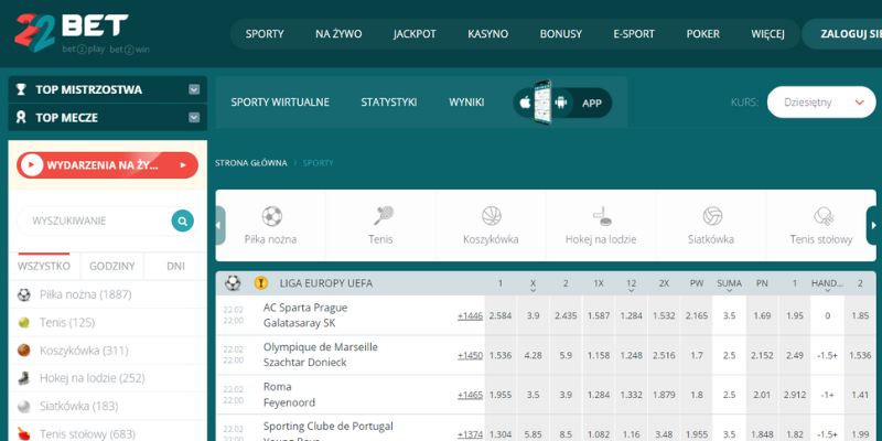 najlepsi-bukmacherzy-online-22bet
