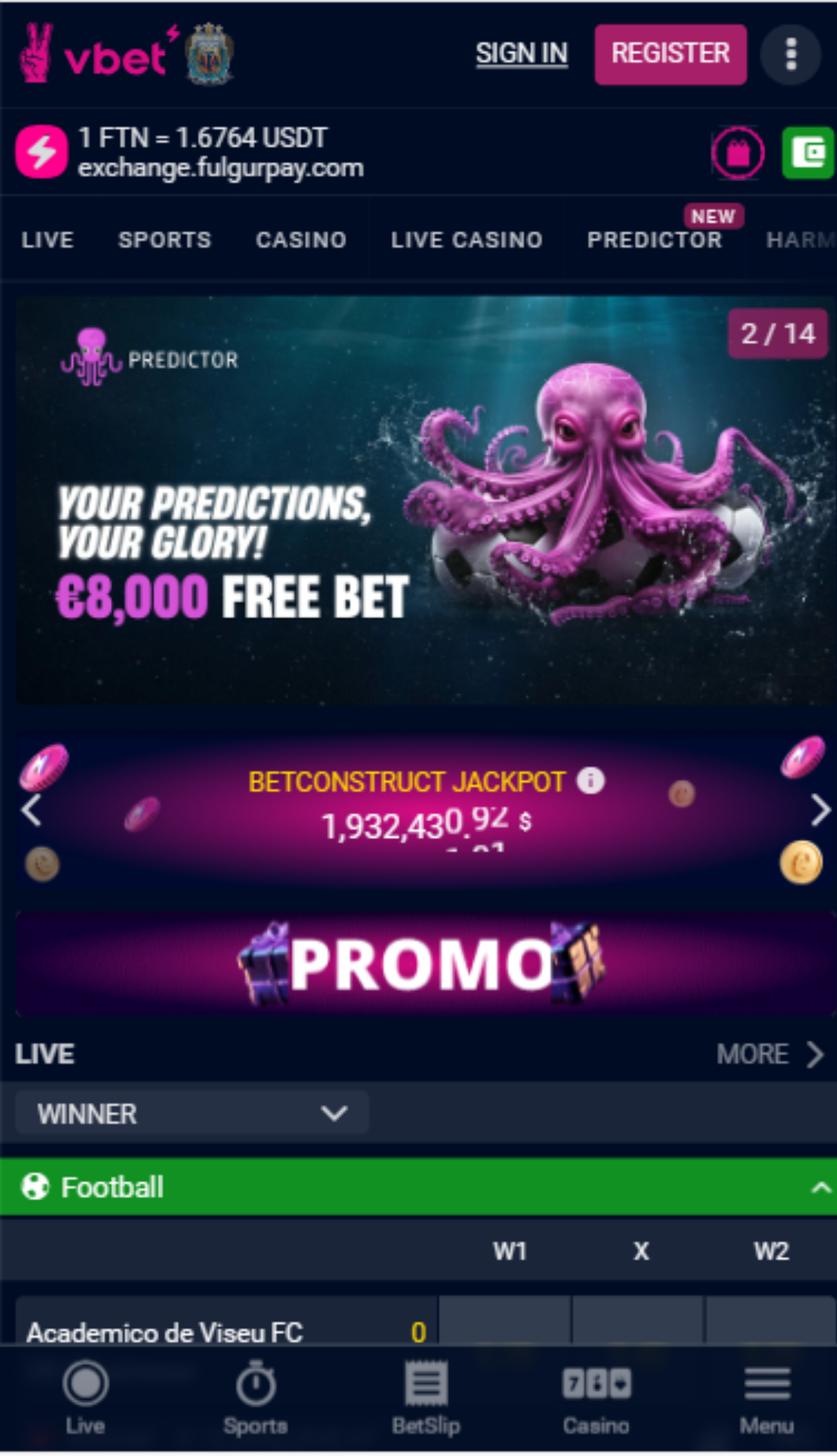 vbet-promocje